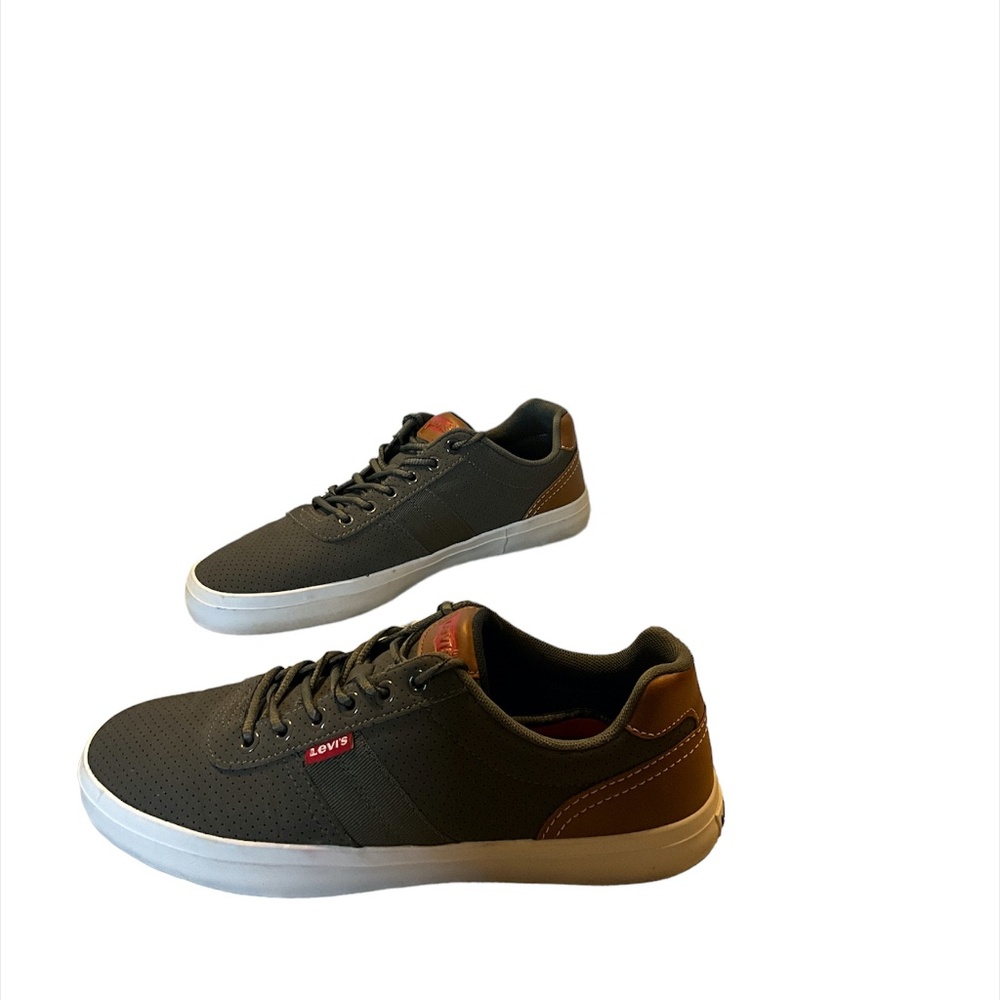 Levi's Lancer Men's Sneakers Charcoal Lace Up